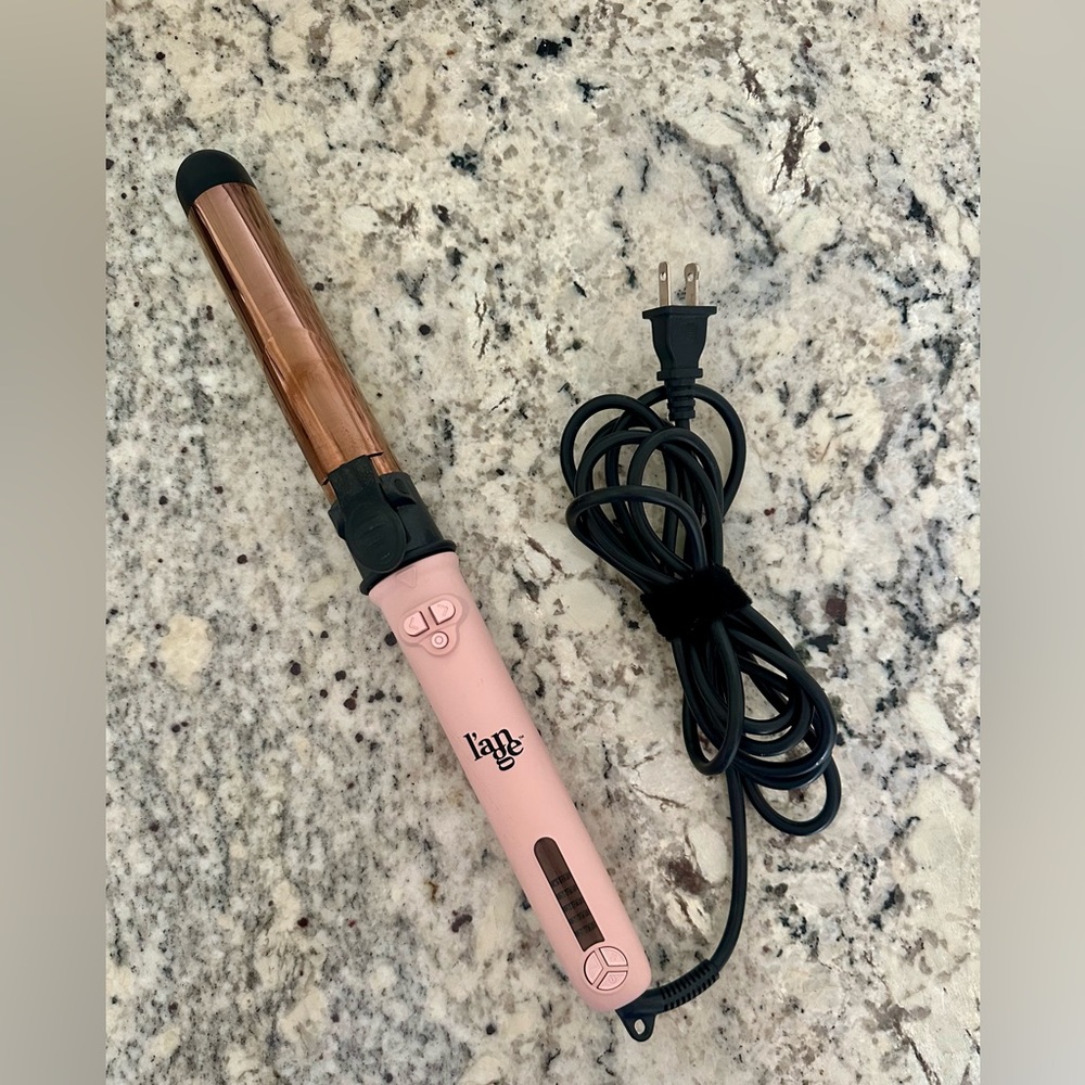 L'ange Le Pirouette Titanium Rotating Curling Iron